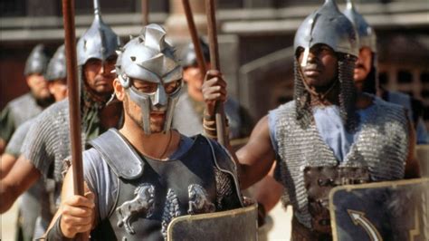 Russell Crowe Put Some Personal Touches On His Gladiator Costume