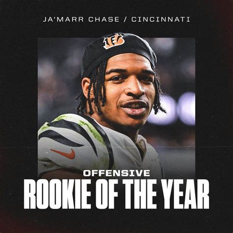 Ja'Marr Chase wins Offensive Rookie of the Year 🐅 | Baseball cards ...