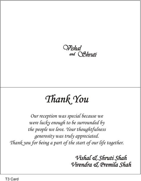 thank you cards wedding wording - Google Search | Thank you card ...