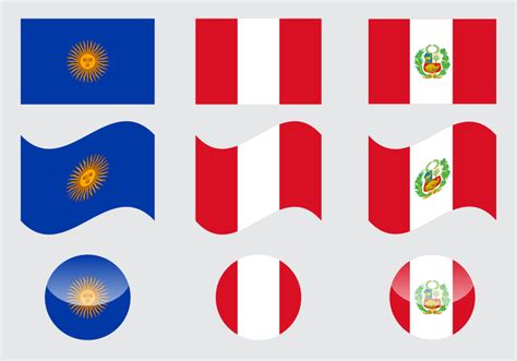 Vector libre de la bandera de Perú - Descargue Gráficos y Vectores Gratis