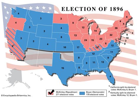 United States presidential election of 1896 | McKinley vs. Bryan ...