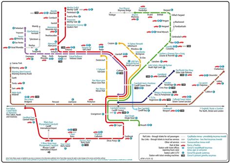 Submission - Official Map: Valleys & Cardiff Local... - Transit Maps