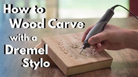 How to Wood Carve/Power Carve with the Dremel Stylo | Dremel wood carving, Wood carving patterns ...