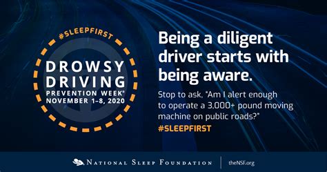 Drowsy Driving Prevention Week® Media Assets - National Sleep Foundation