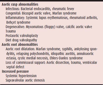 Aortic Regurgitation | Thoracic Key