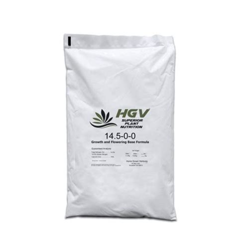 HGV Nutrients Base Formula 14.5-0-0 | 25 lbs.