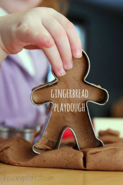 Homemade Gingerbread Play Dough Recipe ~ It smells amazing! | Gingerbread play dough ...
