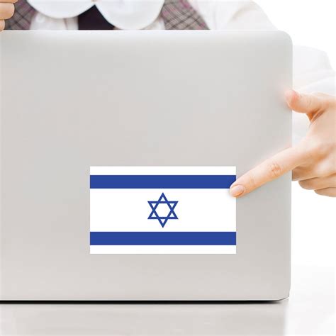 Israel Flag Decal Sticker Official Flag of Israel Stickers - Etsy