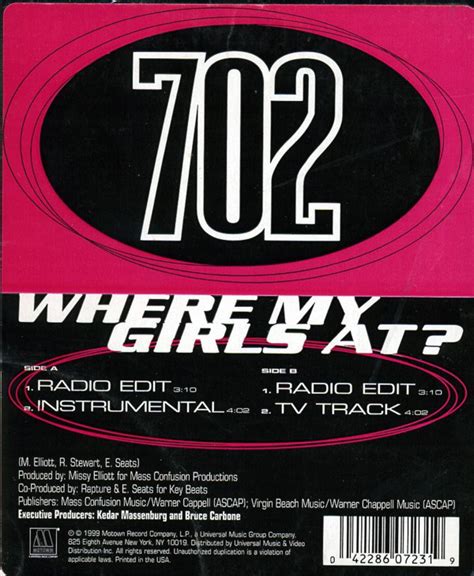 702 - Where My Girls At? (1999, Vinyl) | Discogs