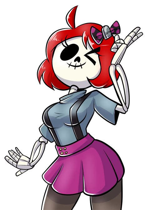 Skelly from Monster Girl Gamu | Skeletons | Know Your Meme