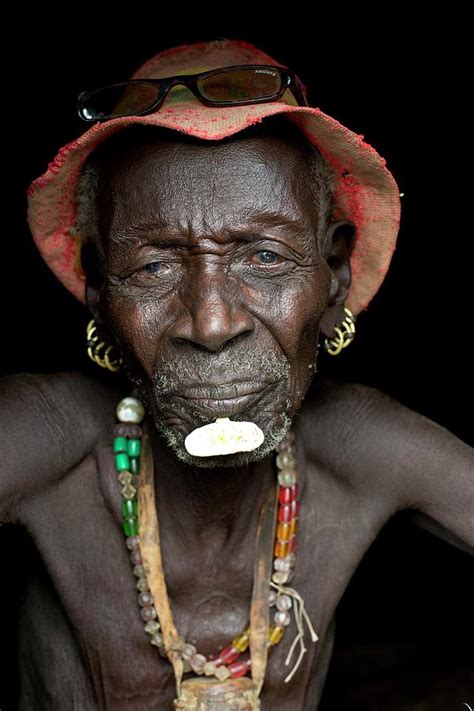 Old Dassenech Tribesman With Cataracts Photograph by Tony Camacho - Fine Art America