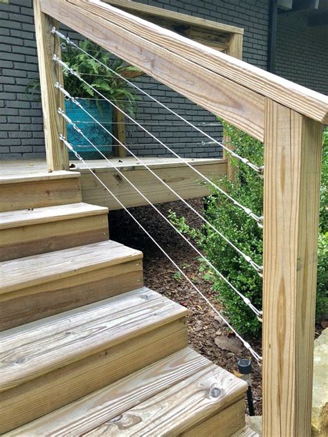 Diy Cable Deck Railing Installation