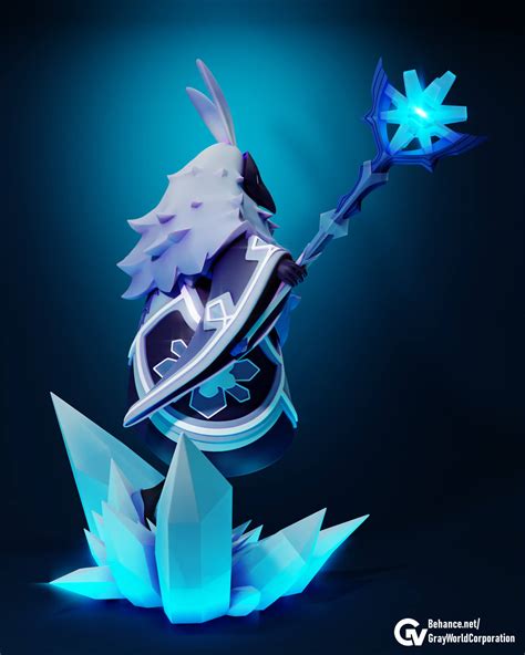 Cryo Abyss Mage - Genshin Impact 3D Print Model by Gray World Corporation