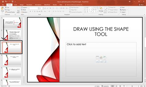 Learn How To Draw On PowerPoint