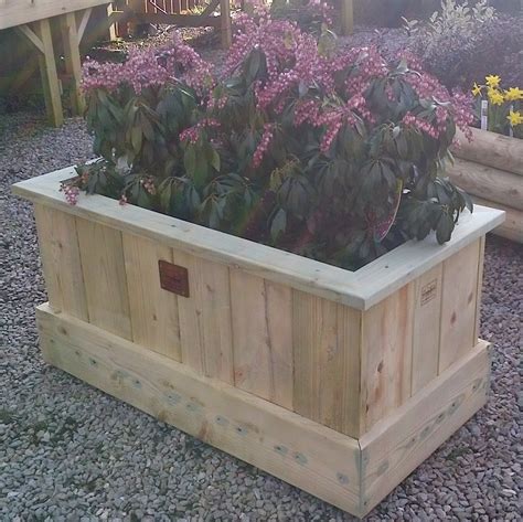 Garden Planters | The Wooden Workshop | Oakford, Devon