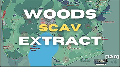 How to Extract: (New) Woods - SCAV - Escape From Tarkov Guide - 12.9 - YouTube