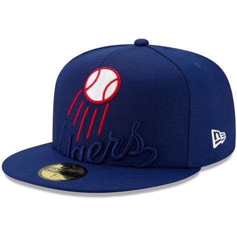 New Era Los Angeles Dodgers Royal Logo Elements 59FIFTY Fitted Hat