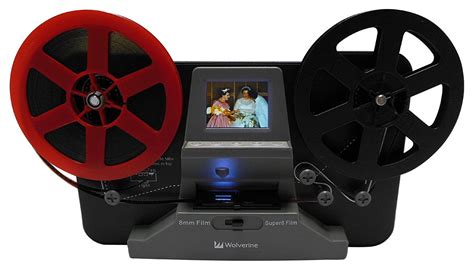 Wolverine 8mm and Super 8 Film Reel Converter Scanner to Convert Film ...