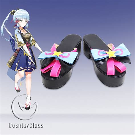 Genshin Impact Ayaka Cosplay Shoes - CosplayClass