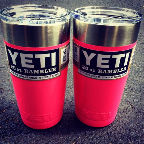 Pink 20 oz Yeti cup from The Shoe Box in Tallahassee, Florida 8508779174 | Cool boots, Yeti ...