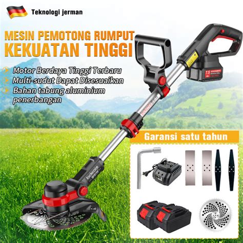 Mesin Pemotong Rumput 48 Volt Potong Rumput Portable Pemotong Rumput Mesin Potong Rumput ...