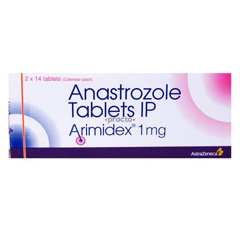 Arimidex 1 mg Tablet - Uses, Dosage, Side Effects, Price, Composition | Practo