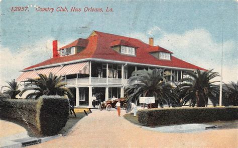 The Country Club New Orleans Menu