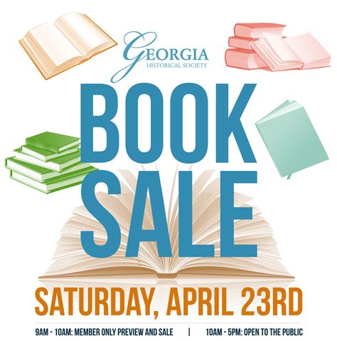 GHS Annual Book Sale – Georgia Historical Society