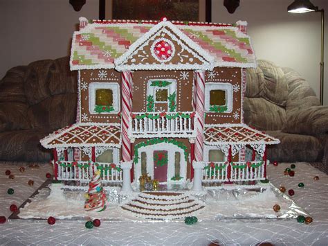 Southern Gingerbread Mansion by Lynne Schuyler. Visit www.gingerbreadexcha… | Gingerbread house ...