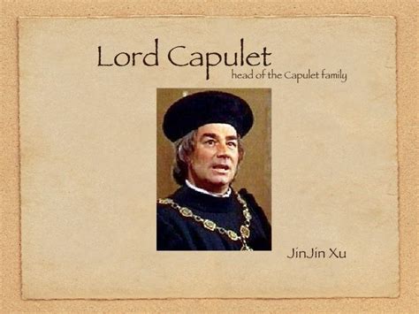 Lord capulet