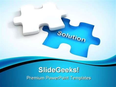 Find Solution Puzzle Business PowerPoint Templates And PowerPoint ...