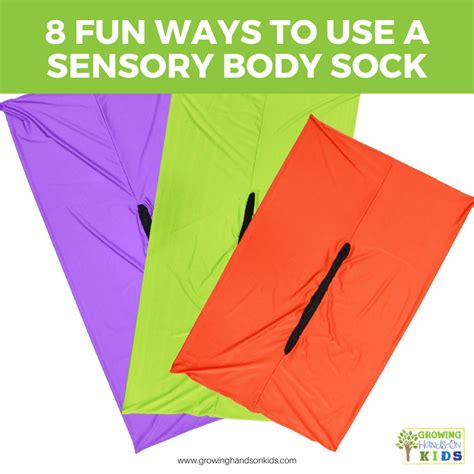 8 Fun Ways to Use a Sensory Body Sock