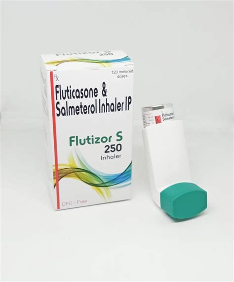 Fluticasone Propionate I.P 250 mcg +Salmeterol Xinafoate I.P 25mcg ...