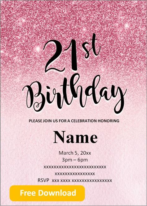 Free Printable 21St Birthday Decorations - Printable Word Searches