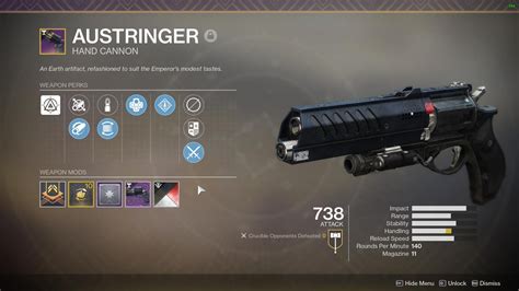 Destiny 2: The Best Hand Cannons in the Crucible