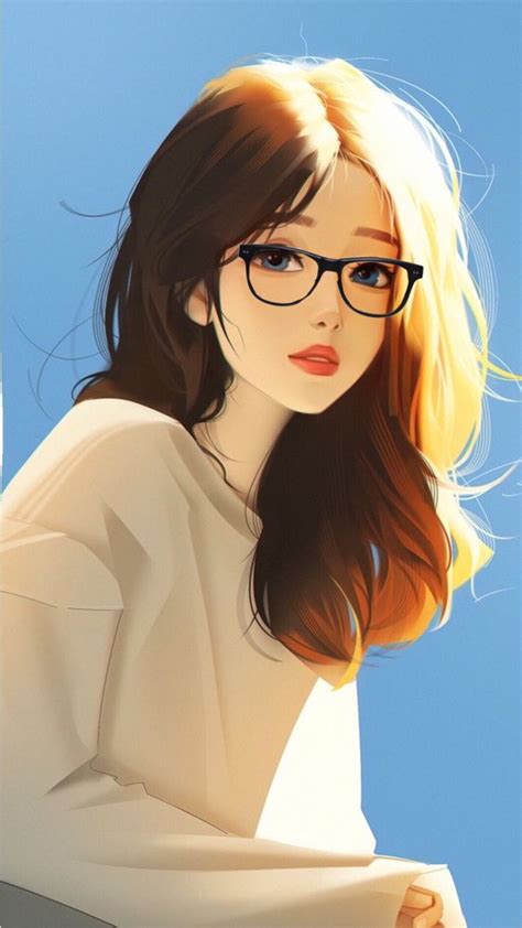 Pin by 木天益 on HOẠ_GIRL | Cute girl illustration, Digital art girl, Girl cartoon