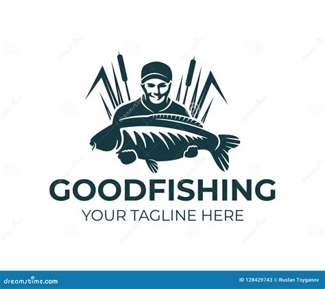 Free SVG Carp Fishing Logo Vector 18525+ Popular SVG File