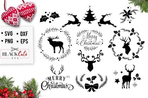 Christmas SVG pack cutting file – BlackCatsSVG