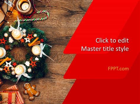 Free Red Christmas PowerPoint Template - Free PowerPoint Templates