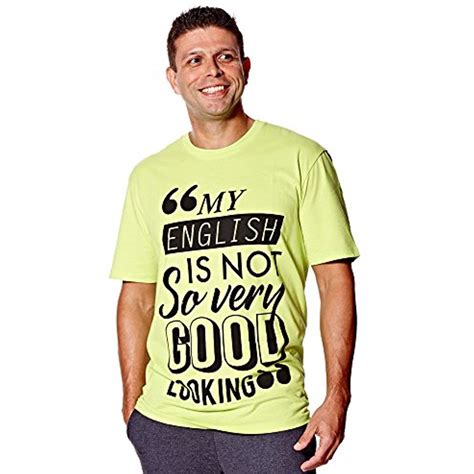 Zumba Fitness Men's My English Is Tee *** To view further for this item ...