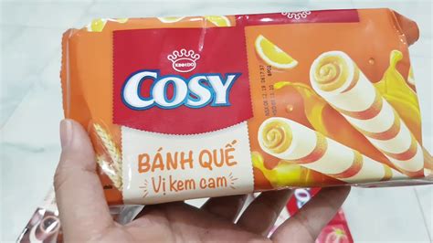 Bánh quế Cosy - YouTube