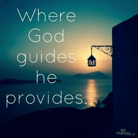 Where God Guides, He Provides - Your Daily Verse