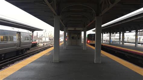 A Few LIRR Trains at Jamaica Station During Rush Hour - YouTube