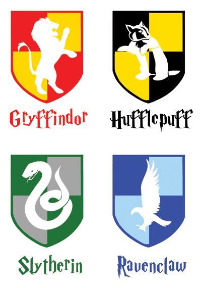 Free SVG Harry Potter House Crests Svg 8493+ File for Free