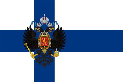 Flag of the Grand Duchy of Finland by NoblesseOblige52 on DeviantArt