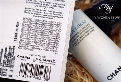 Review: Chanel Blue Serum - longevity ingredients from the world's blue ...