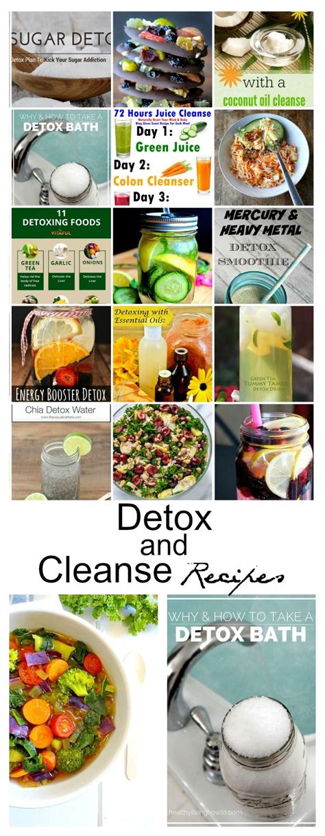 Detox and Cleanse Recipes | Healthy drinks detox, Detox recipes, Detox ...