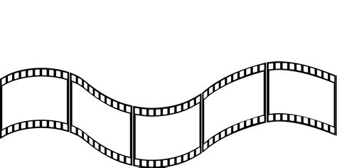 Film strip movie reel vector clipart – Clipartix