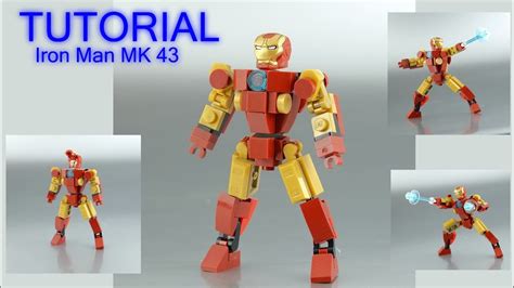 Lego Ironman! Tutorial for Mark 43 - YouTube