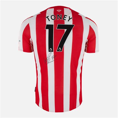 Framed Ivan Toney Signed Brentford Shirt 2021-23 [Modern] Clearance – The Vault